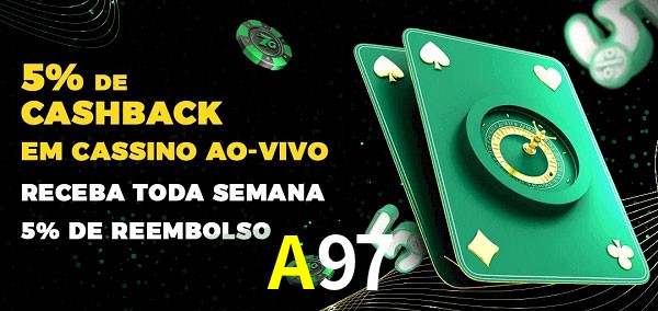 Promoções do cassino ao Vivo A97